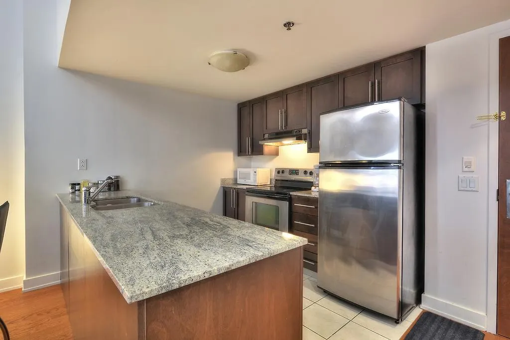 Apartment 1-Bedroom Loft With Mezzanine Convention Center Montreal Canada