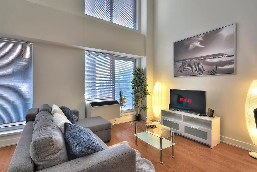 Apartment 1-Bedroom Loft With Mezzanine Convention Center Montreal Canada