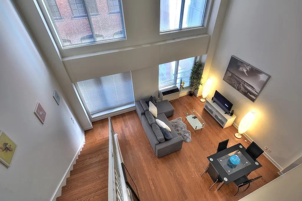 Apartment 1-Bedroom Loft With Mezzanine Convention Center Montreal